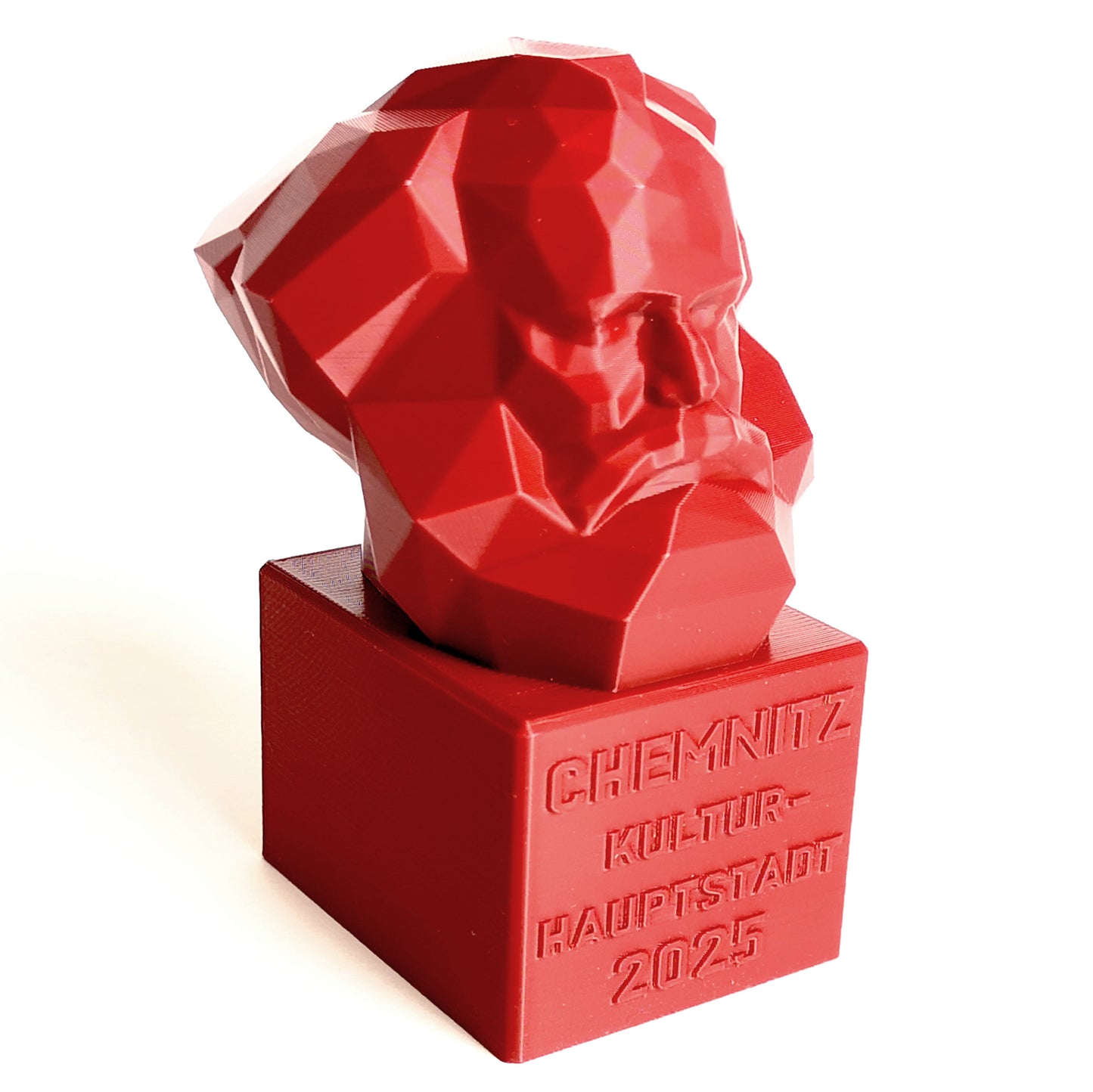 Karl Marx head miniature figure