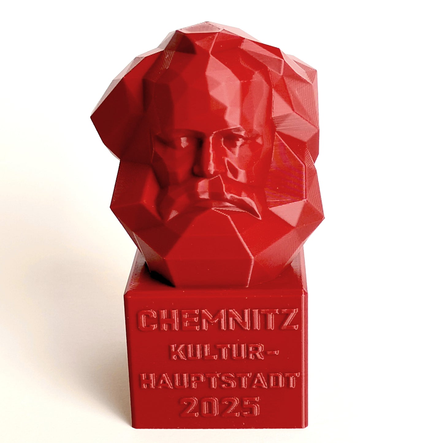 Karl Marx head miniature figure