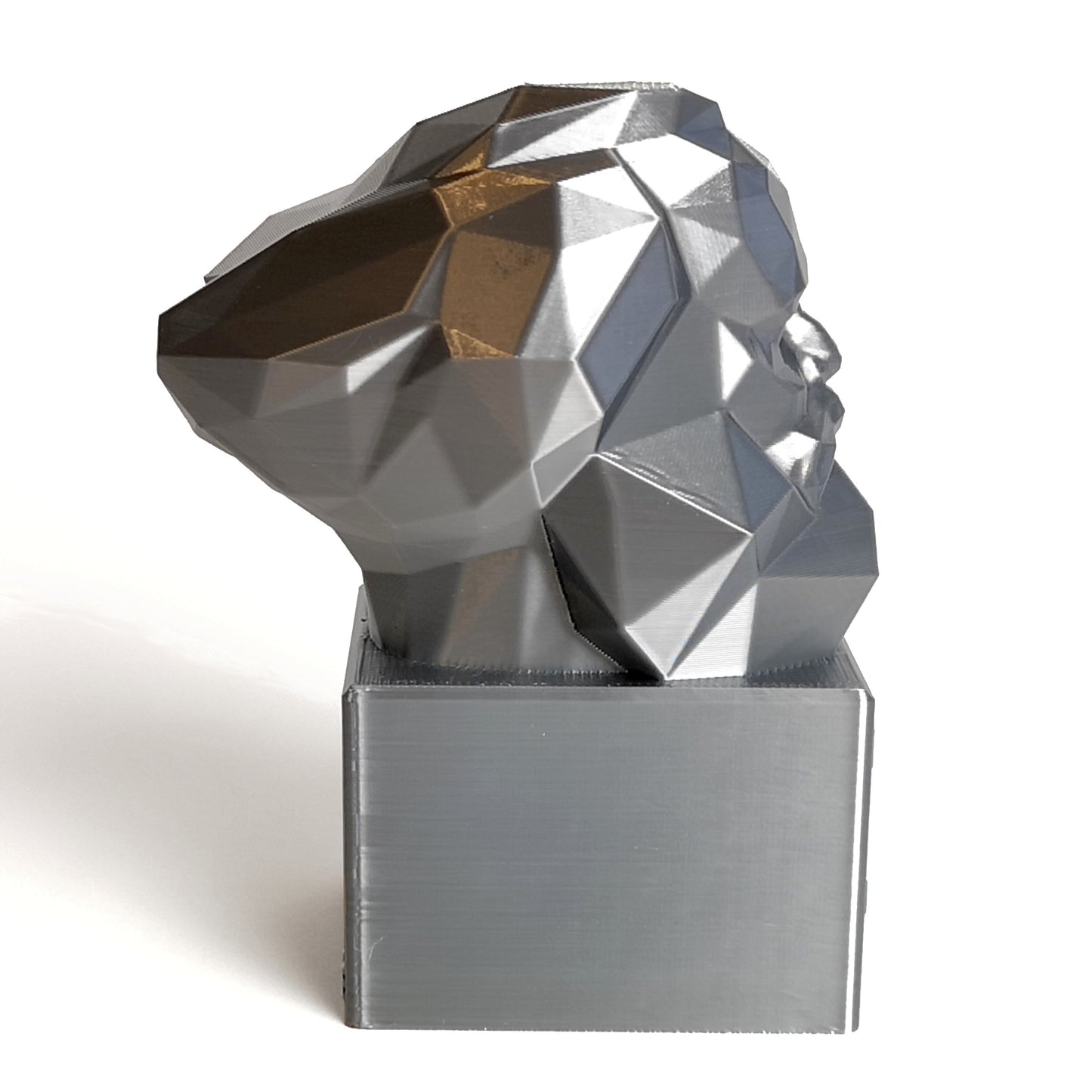 Karl Marx head miniature figure