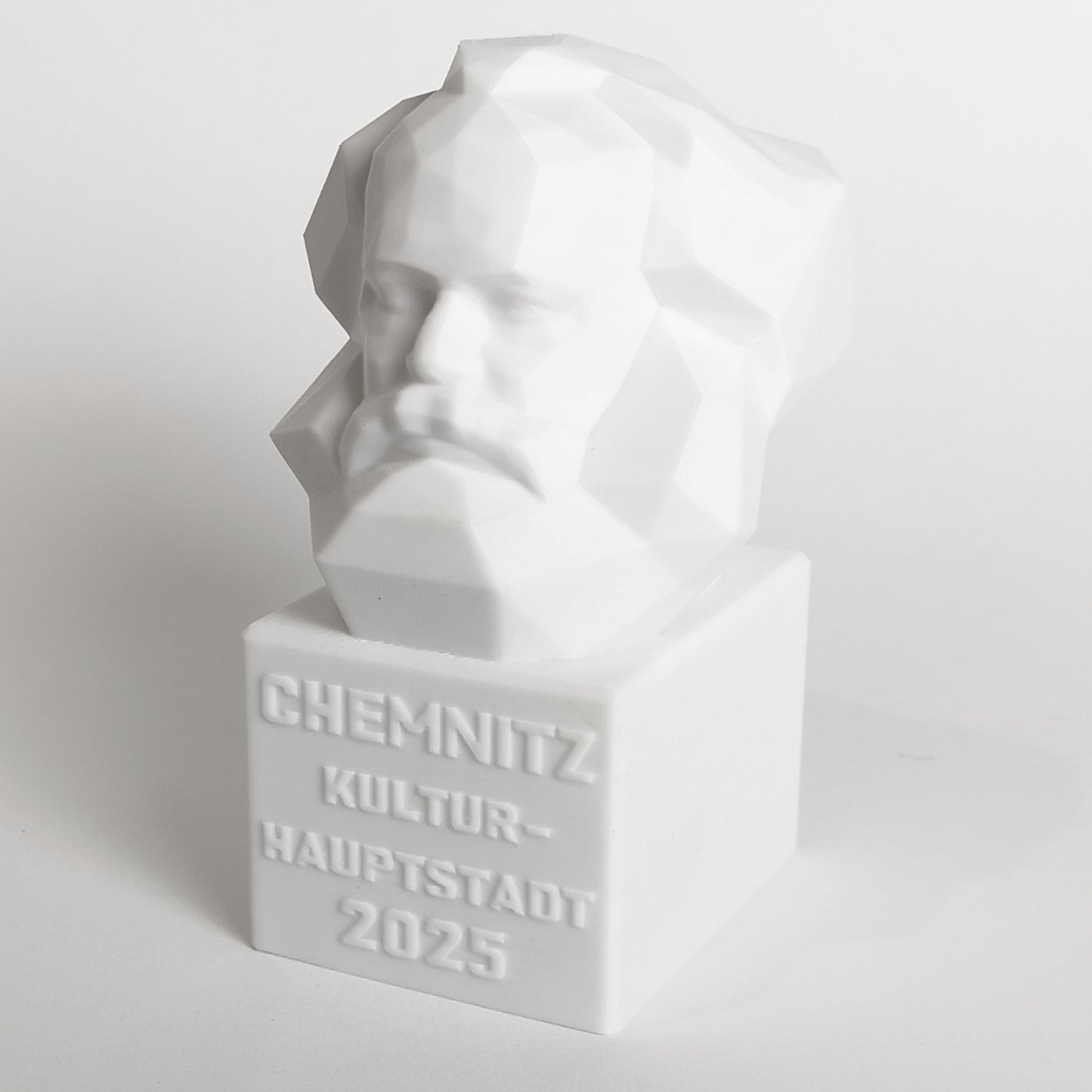 Karl Marx Kopf Monument Chemnitz Figur Büßte Deko