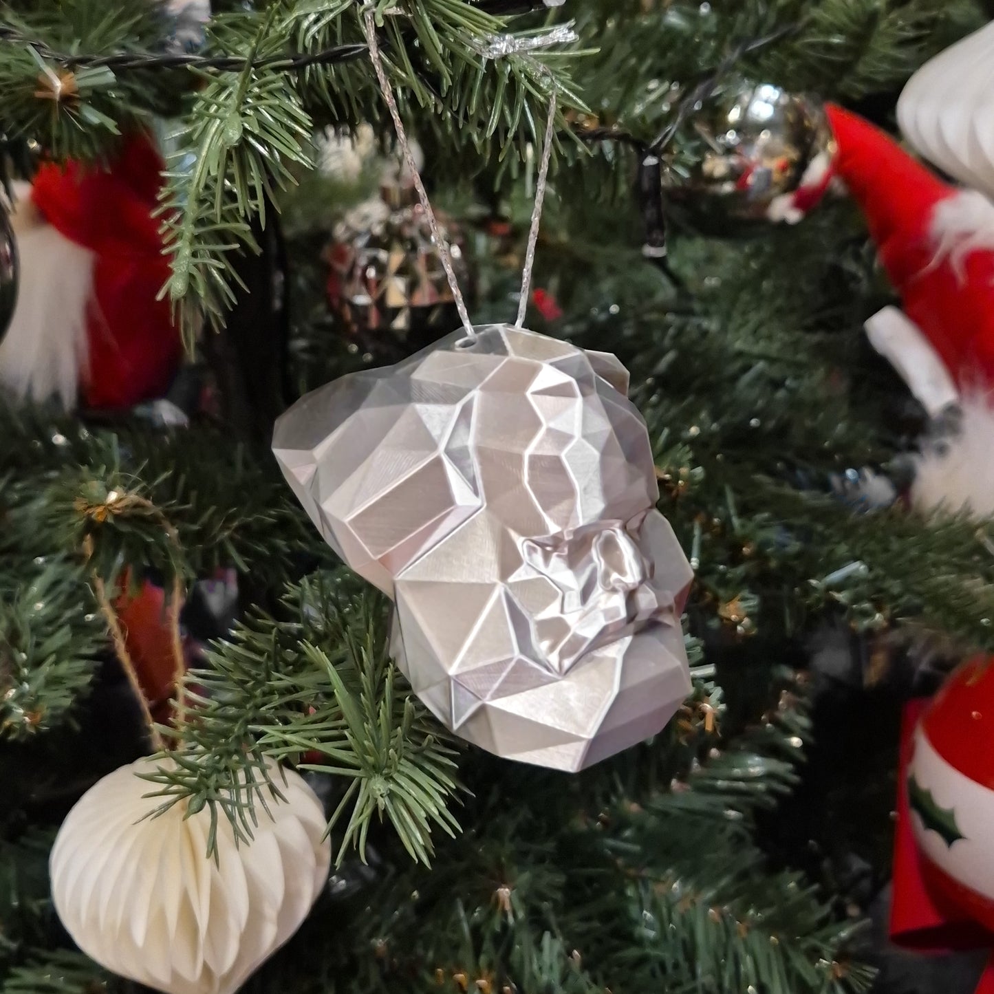 Karl-Marx-Kopf Weihnachtsbaumschmuck