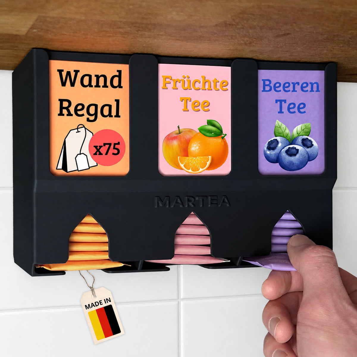 tee_regal_schwarz_haengeschrank_Regalboden_Unterseite_ankleben_Ordnungshelfer